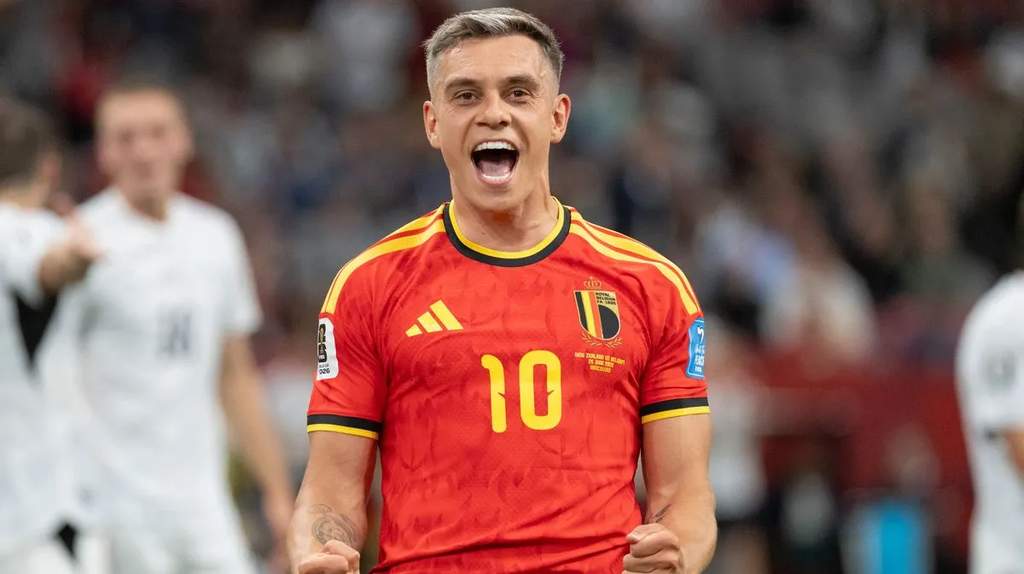 Penyerang Arsenal Leandro Trossard saat berlaga di kompetisi Premier League