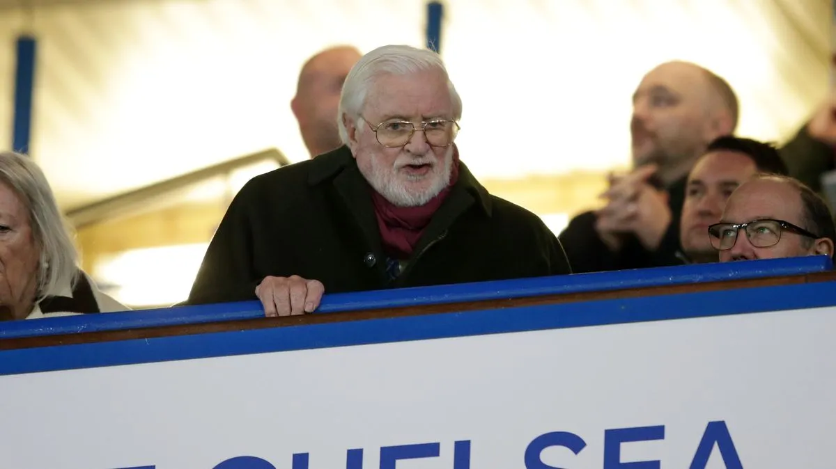 Mantan Pemilik Chelsea Ken Bates Meninggal Dunia pada Usia 94 Tahun